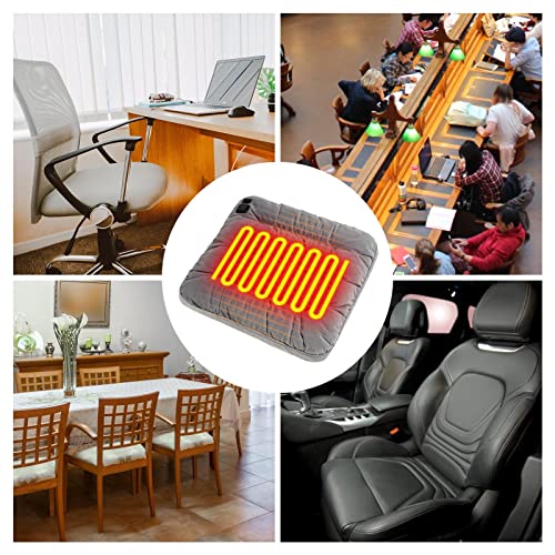 Temperature Electric Heating Pad Cushion Chair Car 