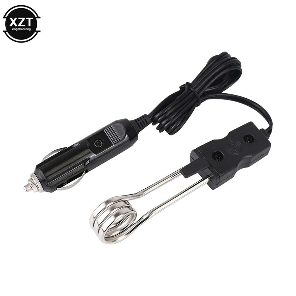 12V/24V Car Portable Immersion Heater Fashion High Quality Safe Warmer Durable Auto Electronics Coffee Tea Water Heater