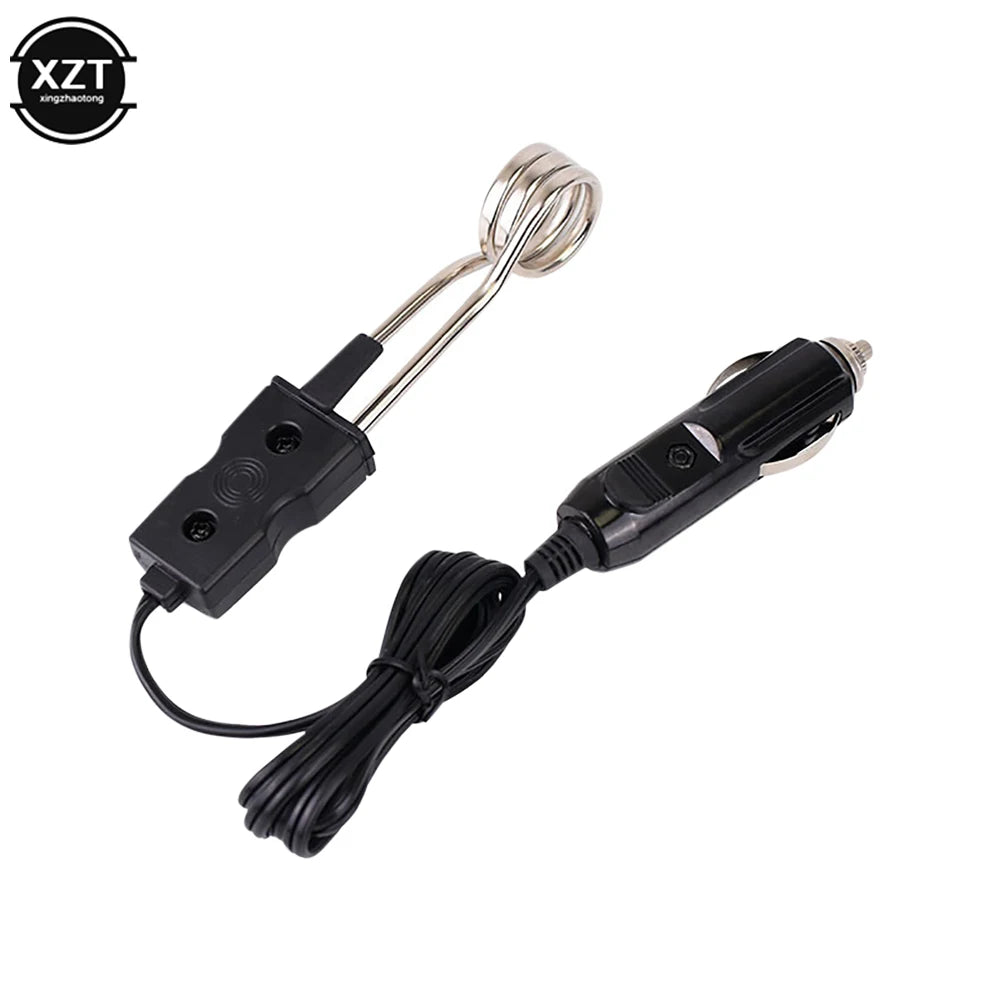 12V/24V Car Portable Immersion Heater Fashion High Quality Safe Warmer Durable Auto Electronics Coffee Tea Water Heater